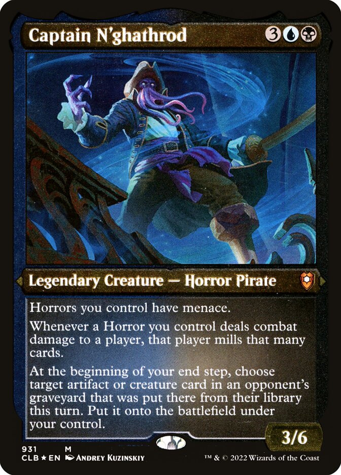 Captain N'ghathrod (Commander Legends: Battle for Baldur's Gate)