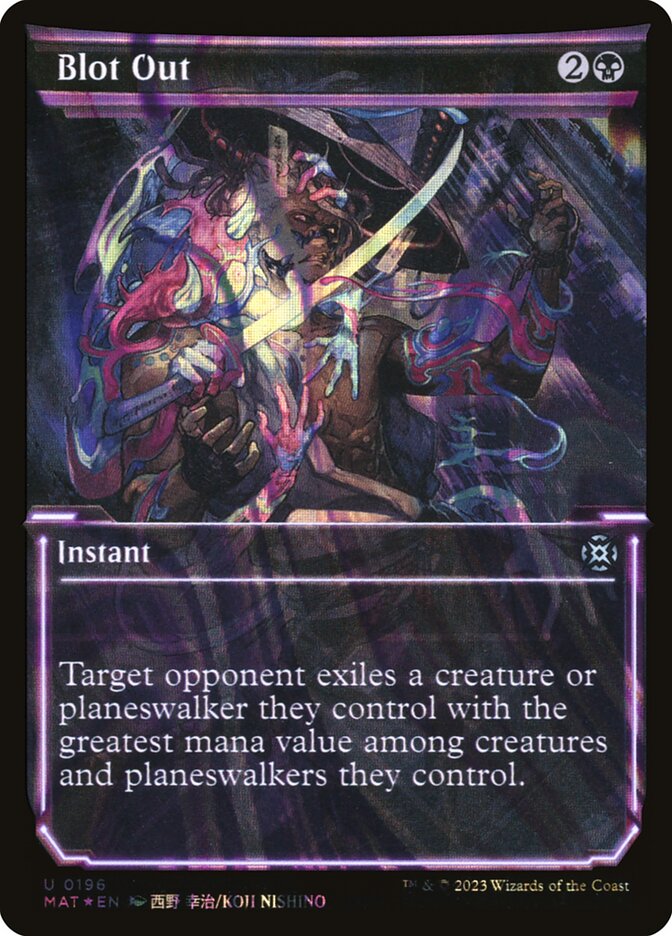 Blot Out (March of the Machine: The Aftermath)