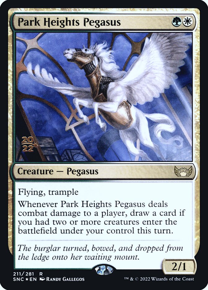 Park Heights Pegasus (Streets of New Capenna Promos)