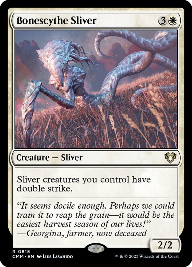 Bonescythe Sliver (Commander Masters)