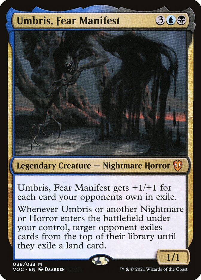 Umbris, Fear Manifest (Crimson Vow Commander)