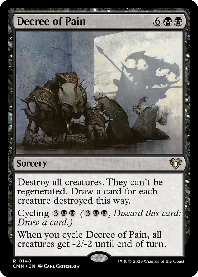 Decree of Pain (Commander Masters)