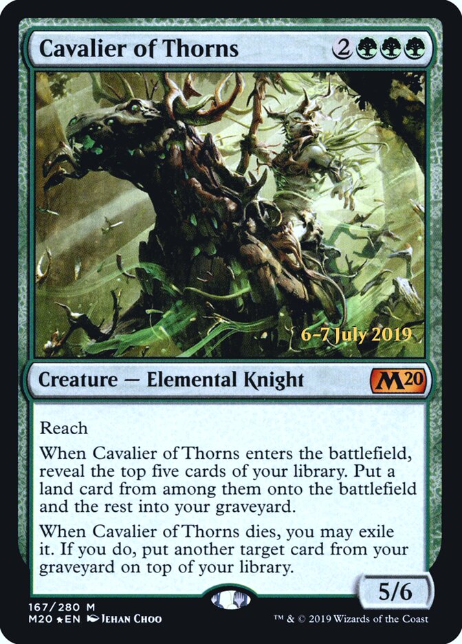 Cavalier of Thorns (Core Set 2020 Promos)