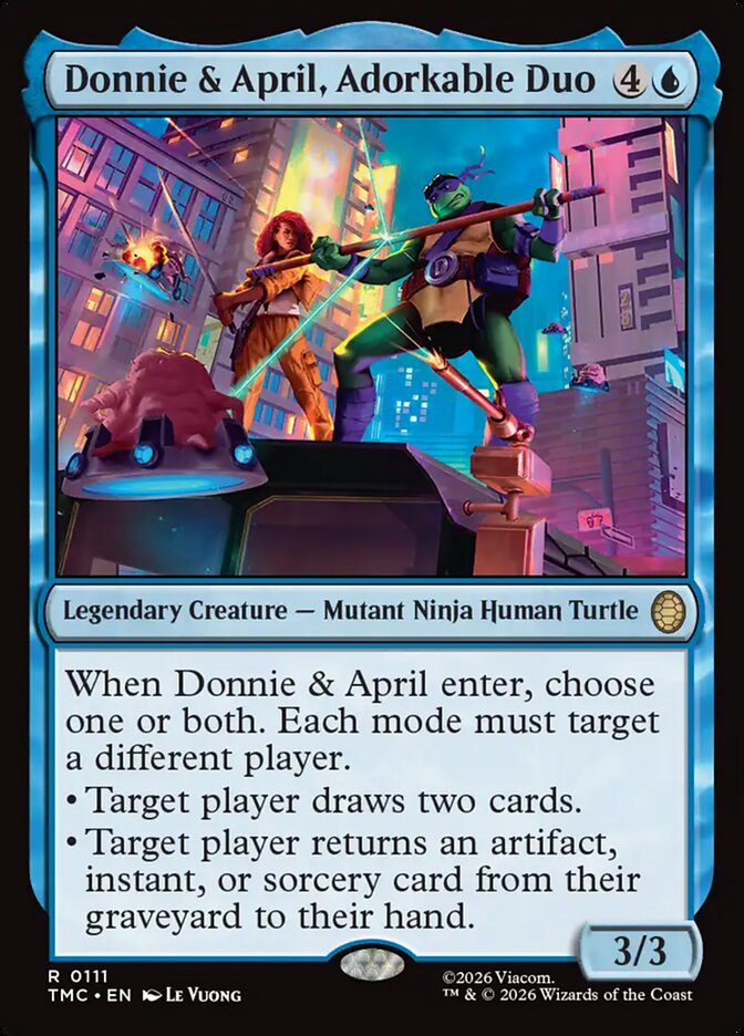 Donnie & April, Adorkable Duo (Teenage Mutant Ninja Turtles Eternal)