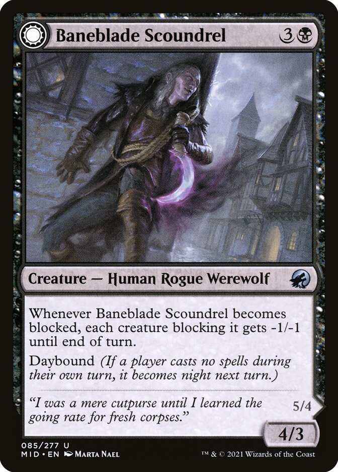 Baneblade Scoundrel (Innistrad: Midnight Hunt)