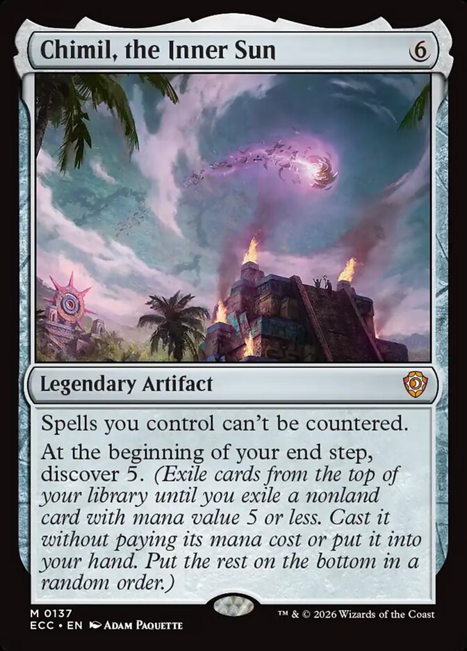 Chimil, the Inner Sun (Lorwyn Eclipsed Commander)