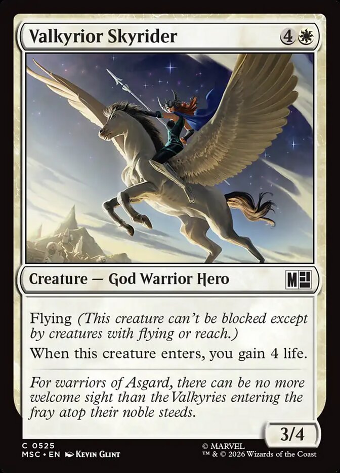 Valkyrior Skyrider (Marvel Super Heroes Commander)