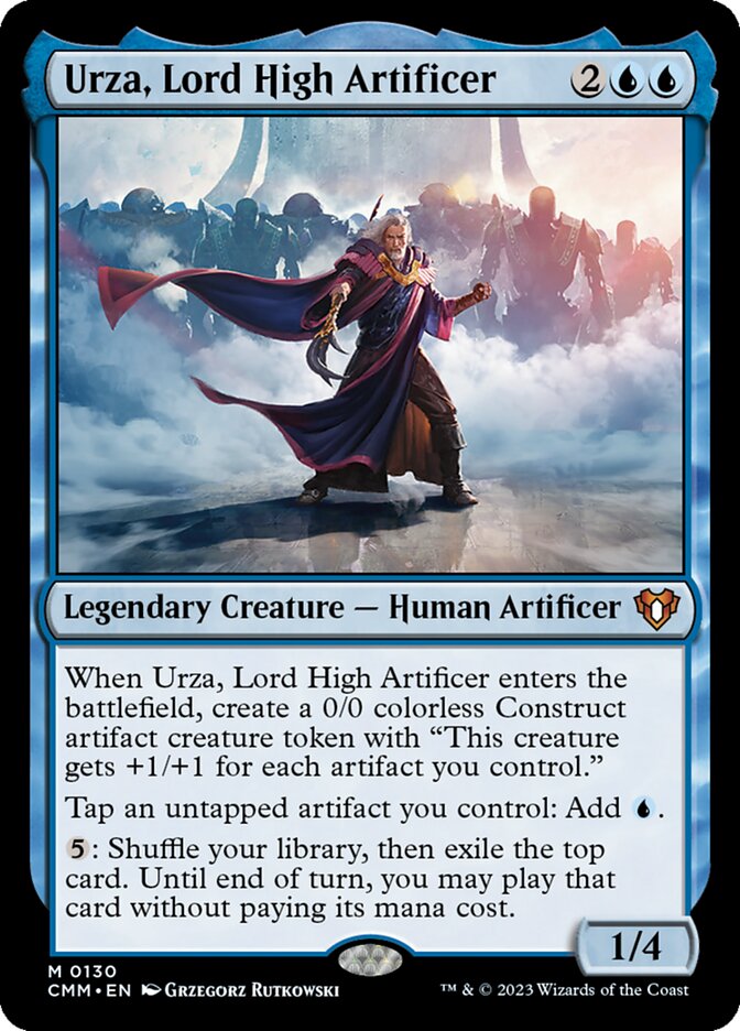 Urza, Lord High Artificer (Commander Masters)
