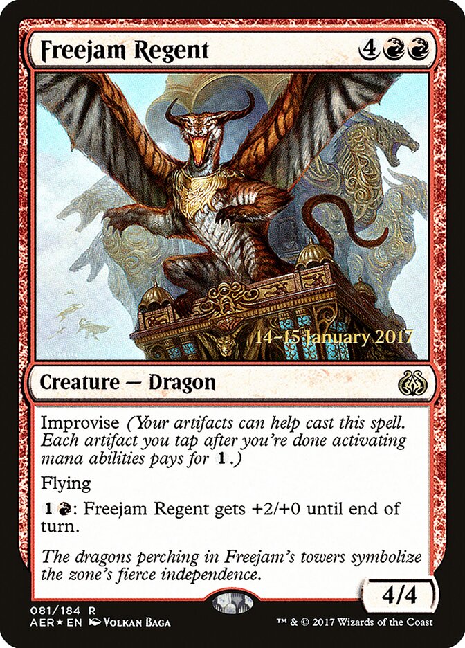 Freejam Regent (Aether Revolt Promos)