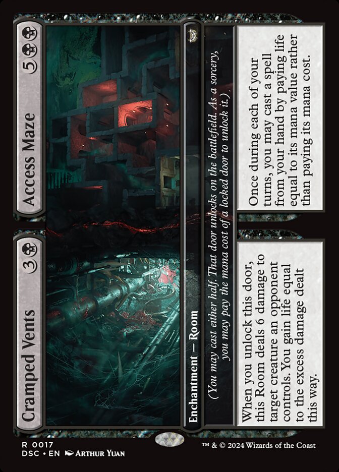 Cramped Vents // Access Maze (Duskmourn: House of Horror Commander)