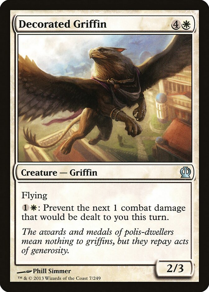 Decorated Griffin (Theros)