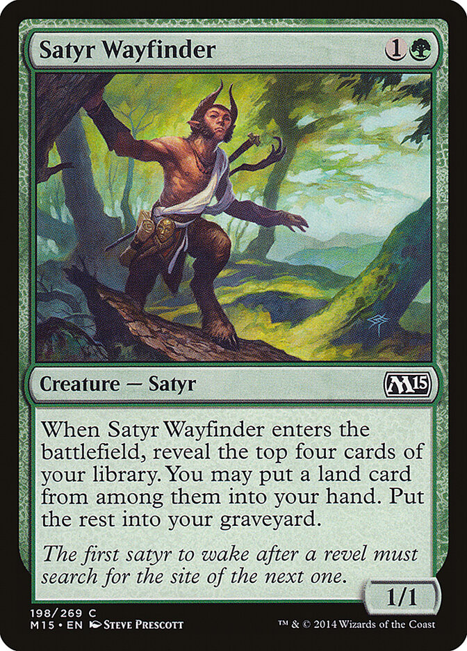 Satyr Wayfinder (Magic 2015)
