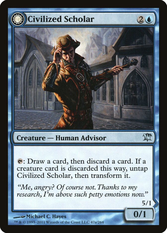 Civilized Scholar (Innistrad)