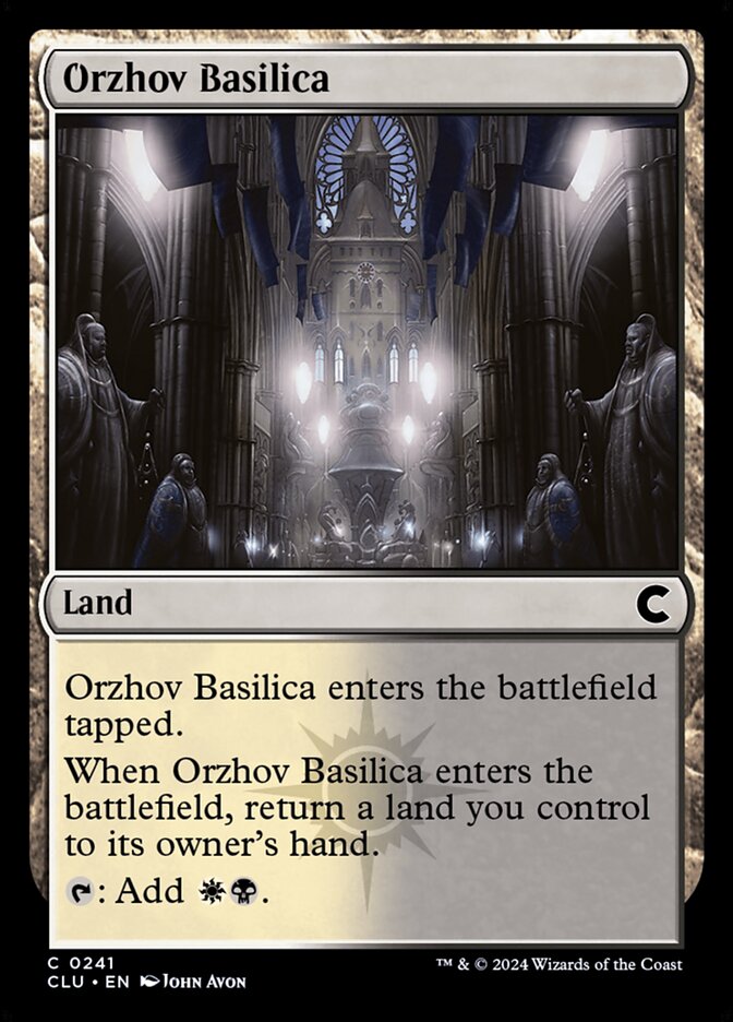 Orzhov Basilica (Ravnica: Clue Edition)