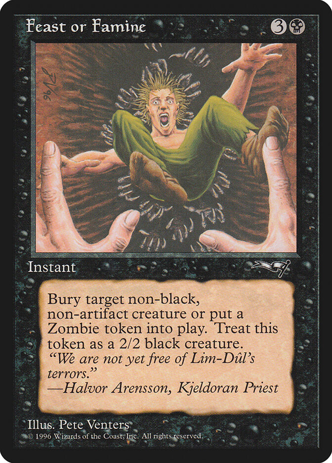 Feast or Famine (Alliances)