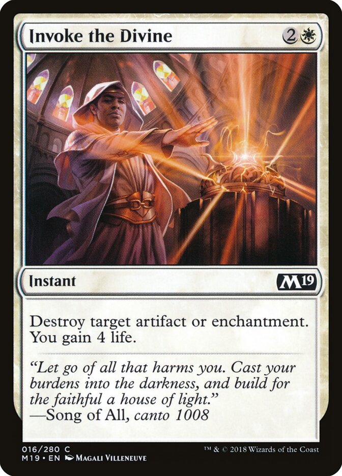 Invoke the Divine (Core Set 2019)