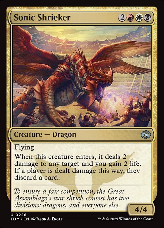 Sonic Shrieker (Tarkir: Dragonstorm)