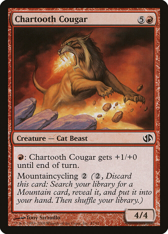 Chartooth Cougar (Duel Decks: Jace vs. Chandra)