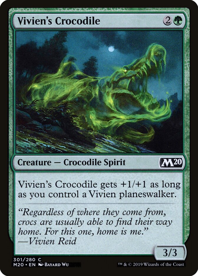 Vivien's Crocodile (Core Set 2020)