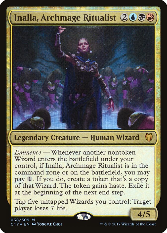 Inalla, Archmage Ritualist (Commander 2017)