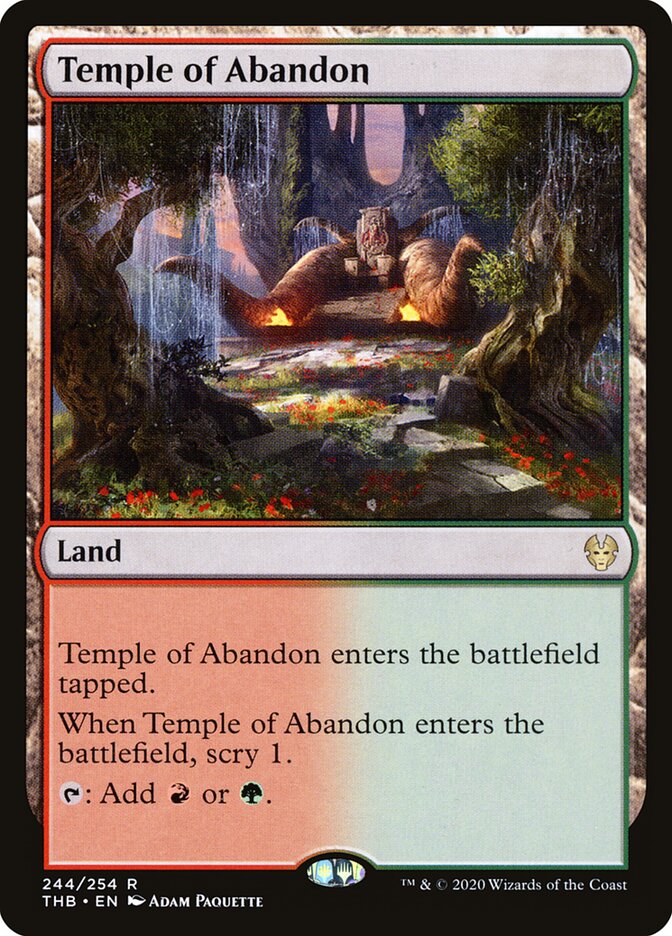 Temple of Abandon (Theros Beyond Death)