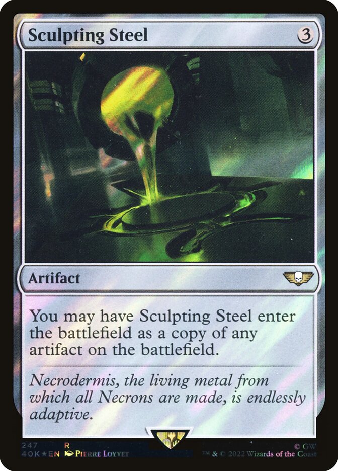 Sculpting Steel (Warhammer 40,000 Commander)