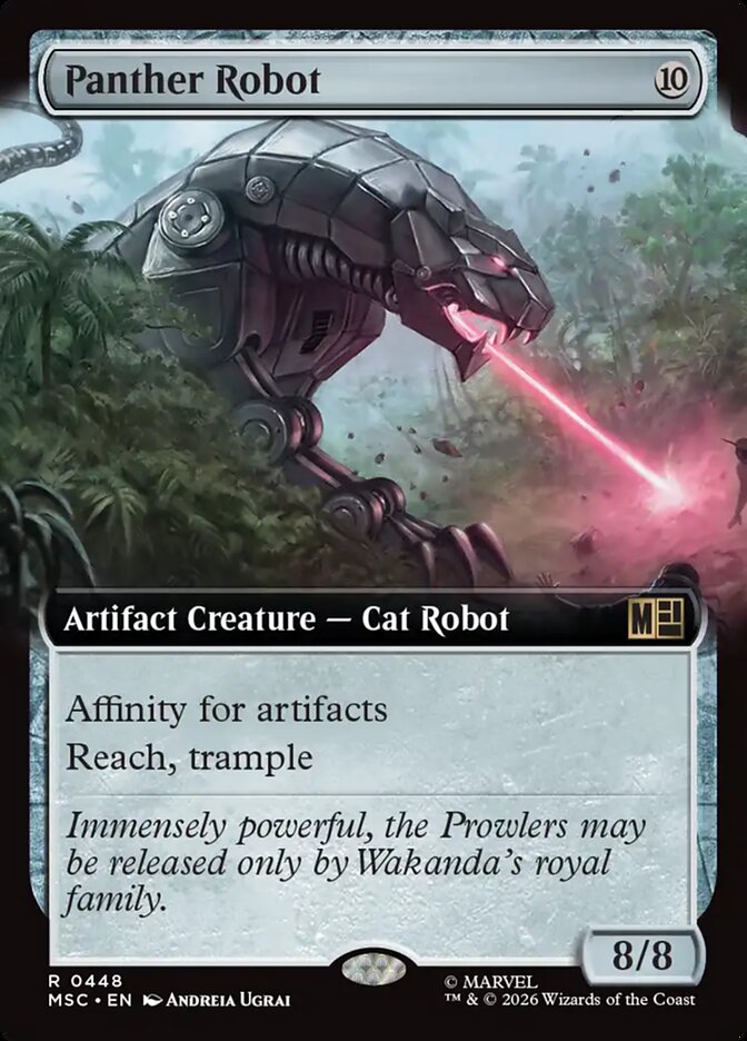 Panther Robot (Marvel Super Heroes Commander)