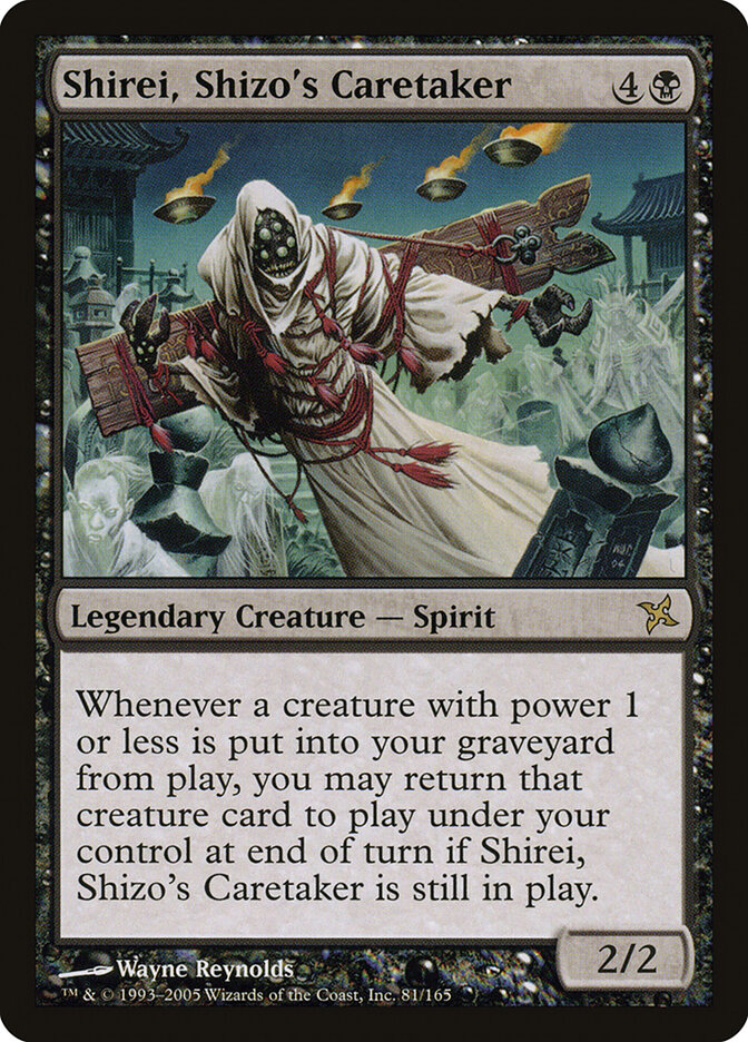 Shirei, Shizo's Caretaker (Betrayers of Kamigawa)