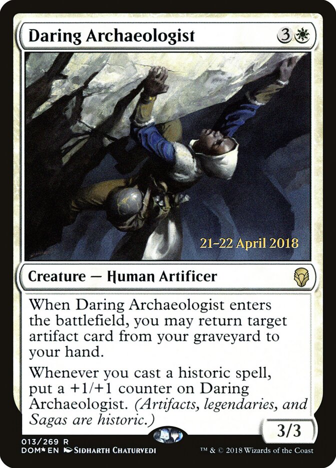 Daring Archaeologist (Dominaria Promos)