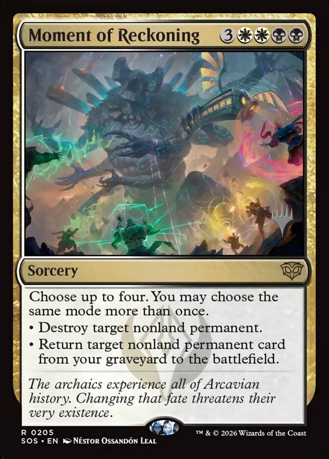 Moment of Reckoning (Secrets of Strixhaven Promos)