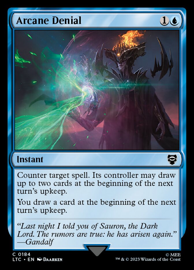 Arcane Denial (Tales of Middle-earth Commander)