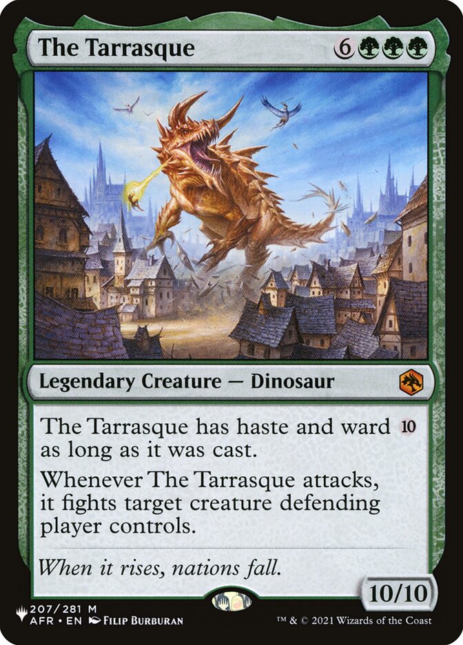 The Tarrasque (The List)