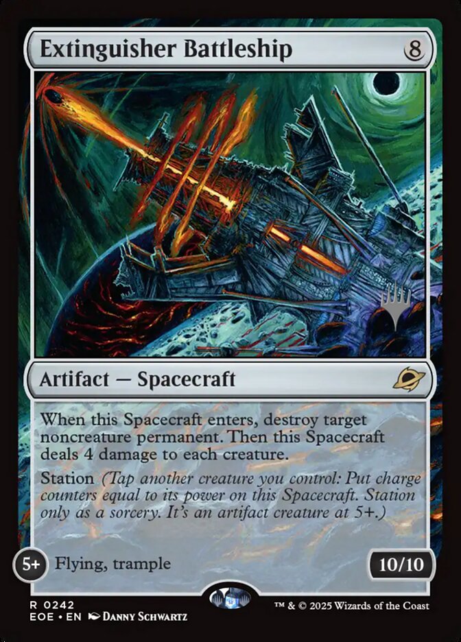 Extinguisher Battleship (Edge of Eternities Promos)