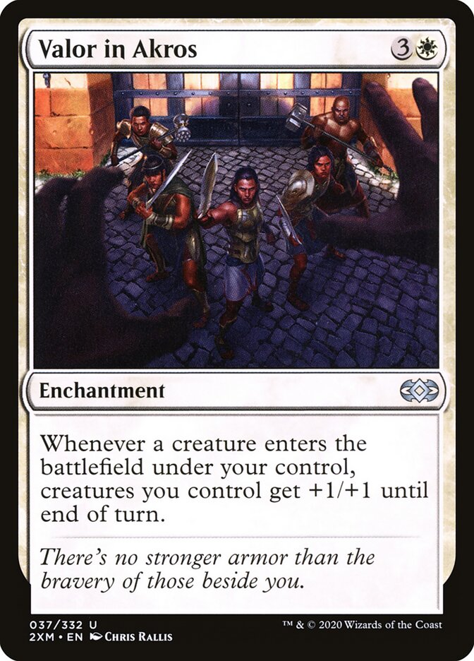 Valor in Akros (Double Masters)
