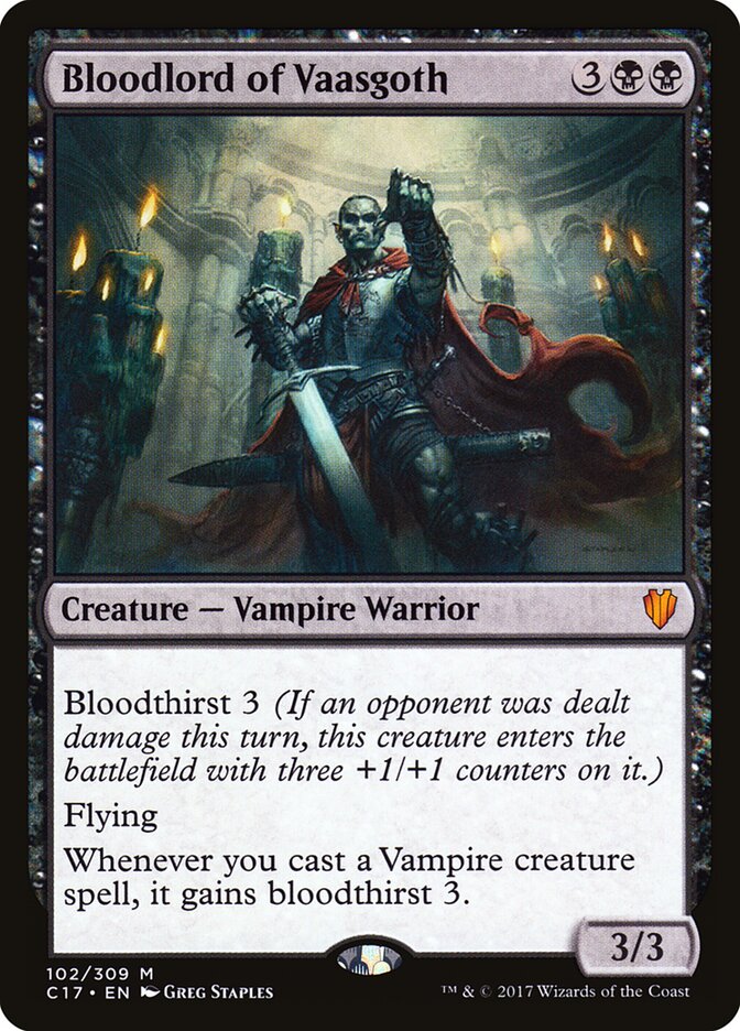 Bloodlord of Vaasgoth (Commander 2017)