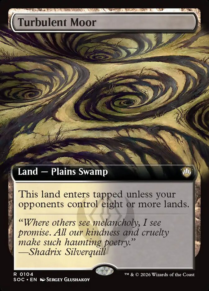 Turbulent Moor (Secrets of Strixhaven Commander)