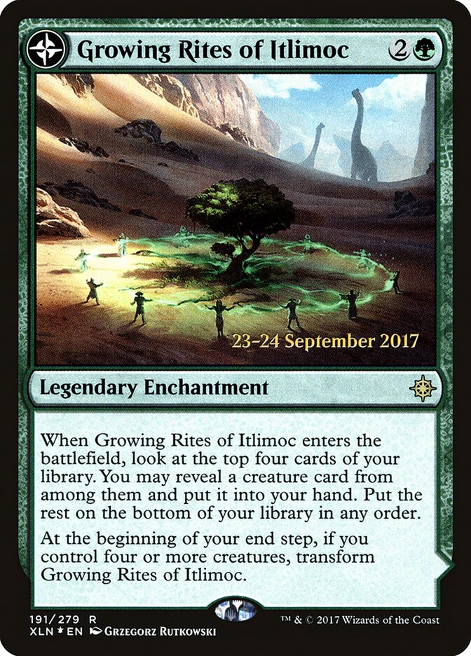 Growing Rites of Itlimoc (Ixalan Promos)