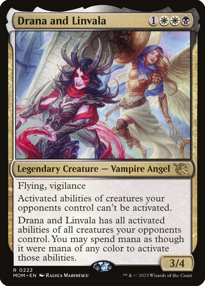Drana and Linvala (March of the Machine Promos)