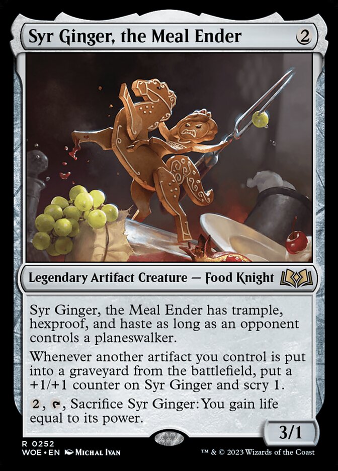 Syr Ginger, the Meal Ender (Wilds of Eldraine)