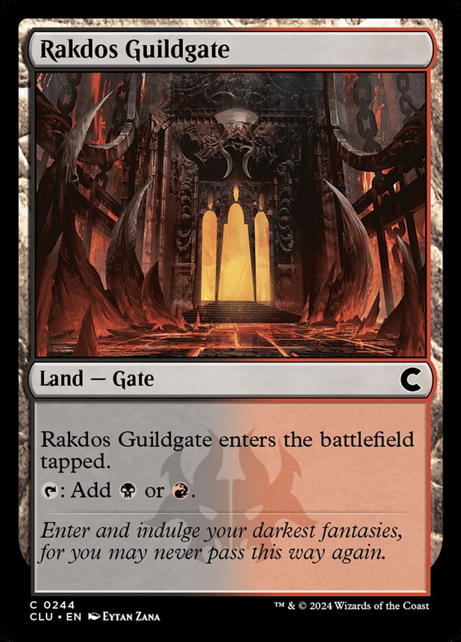 Rakdos Guildgate (Ravnica: Clue Edition)