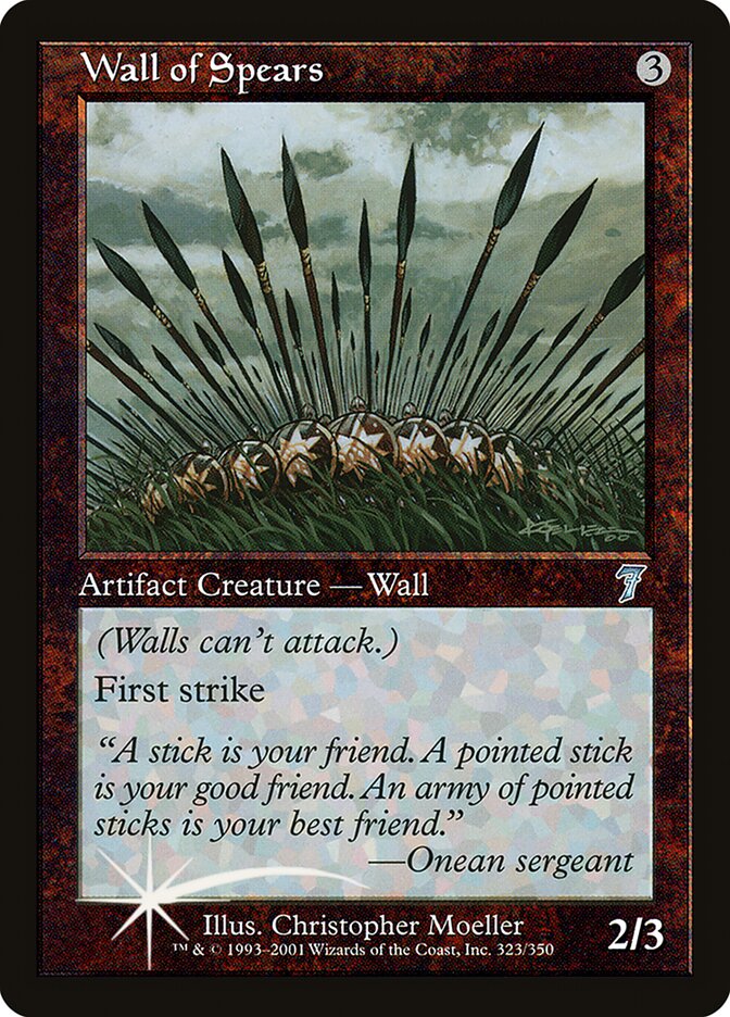 Wall of Spears (Seventh Edition)