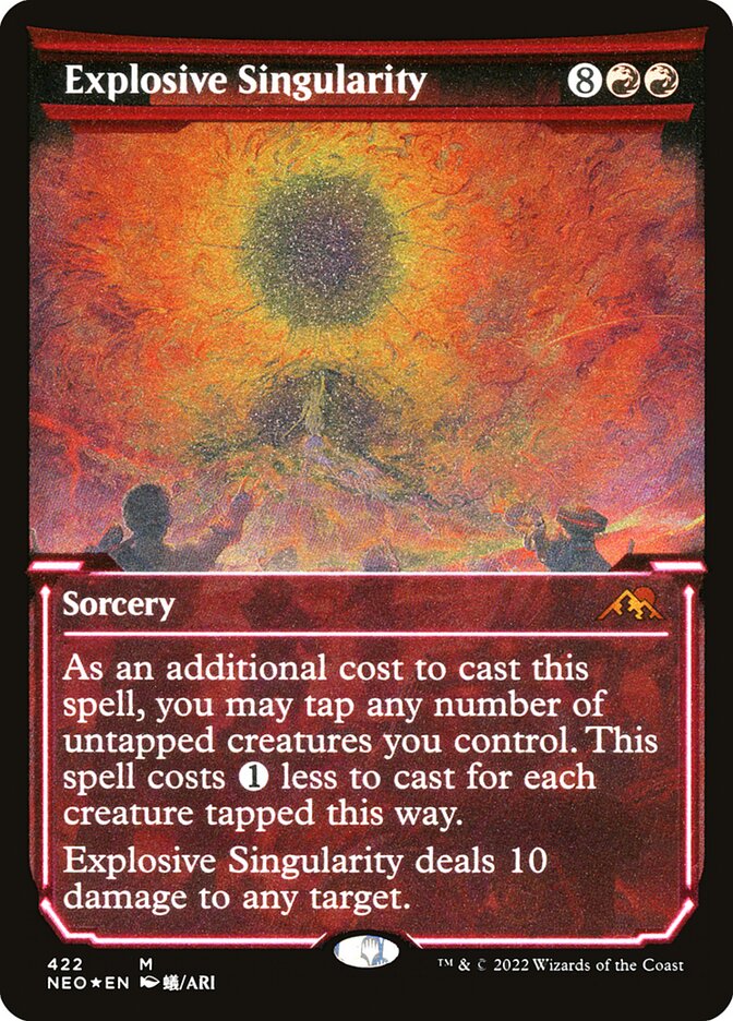 Explosive Singularity (Kamigawa: Neon Dynasty)