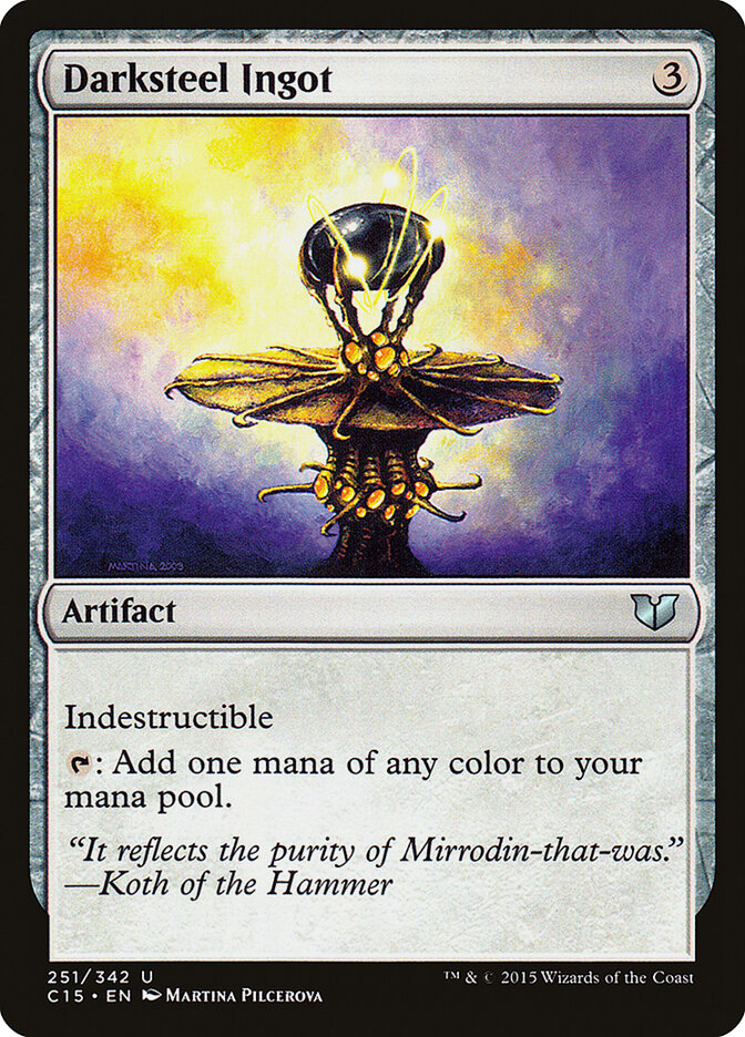 Darksteel Ingot (Commander 2015)