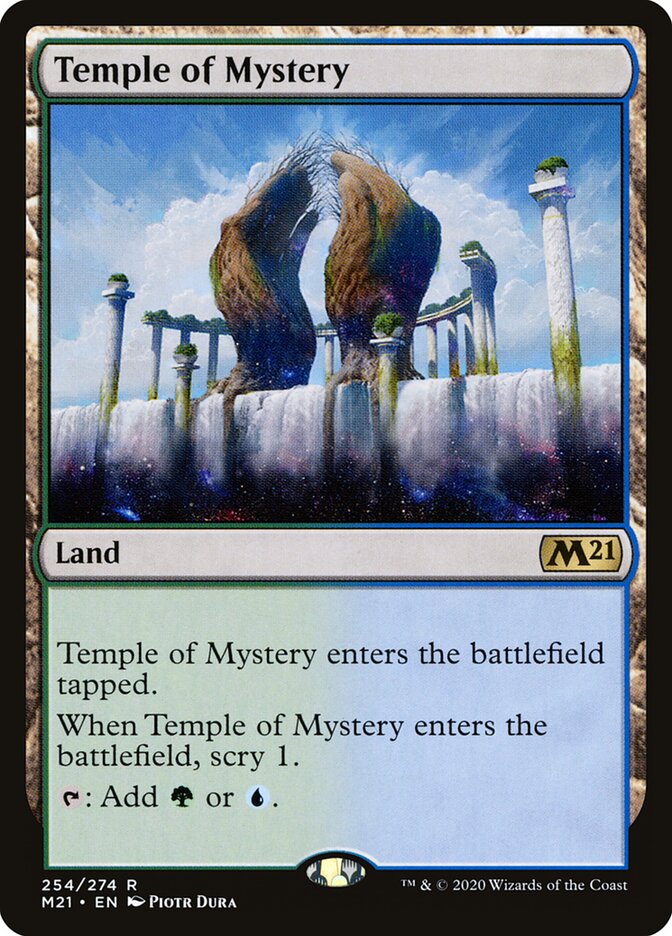 Temple of Mystery (Core Set 2021)