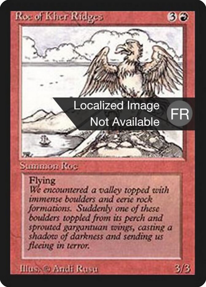 Roc of Kher Ridges (Foreign Black Border)