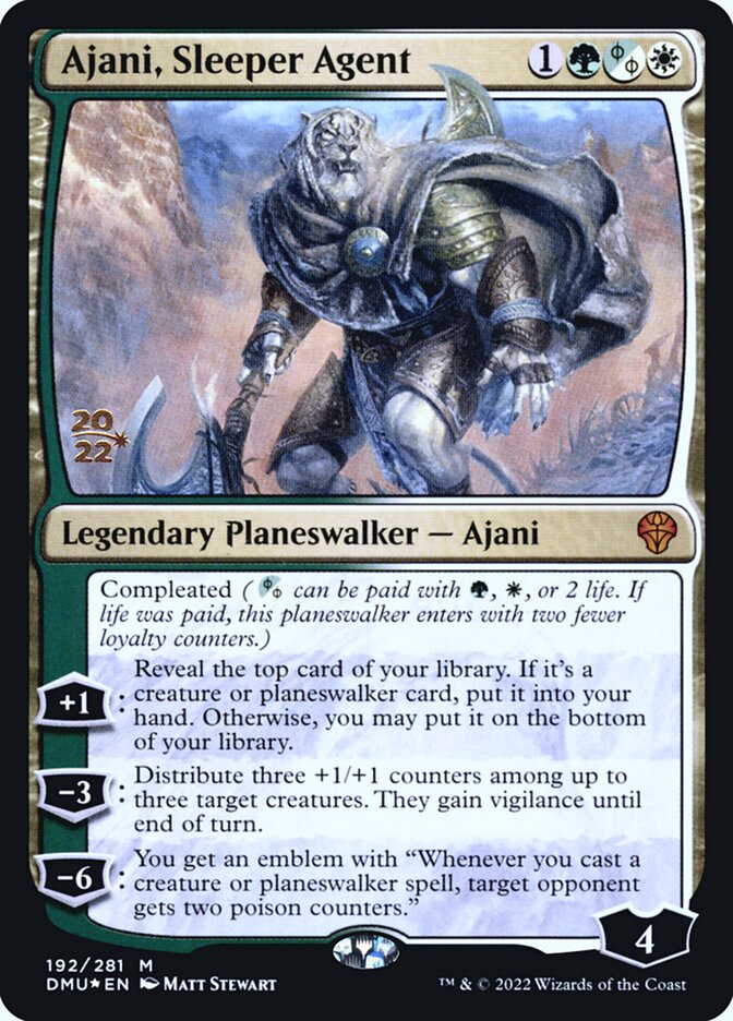 Ajani, Sleeper Agent (Dominaria United Promos)