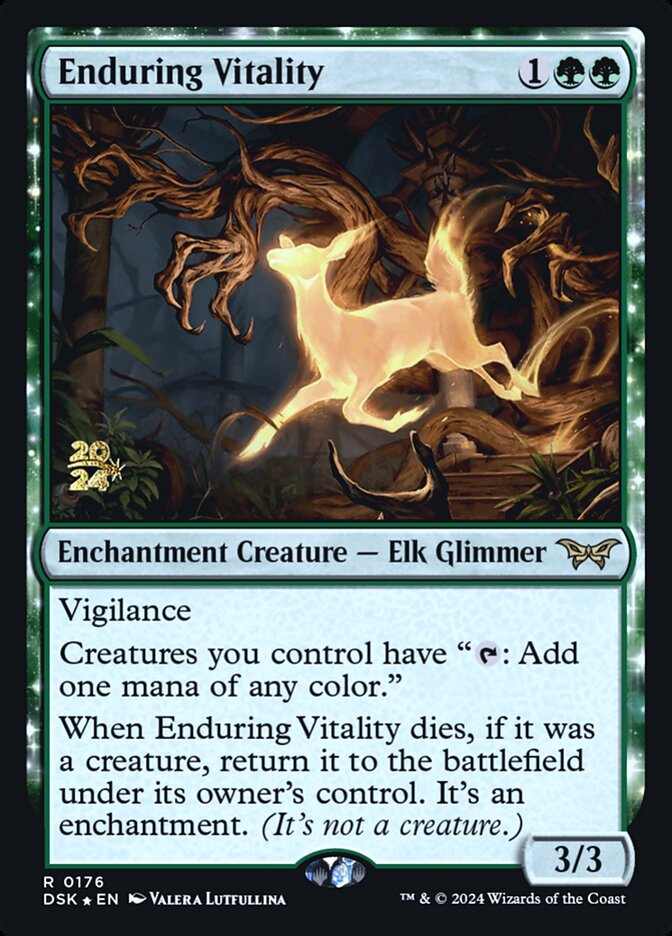 Enduring Vitality (Duskmourn: House of Horror Promos)