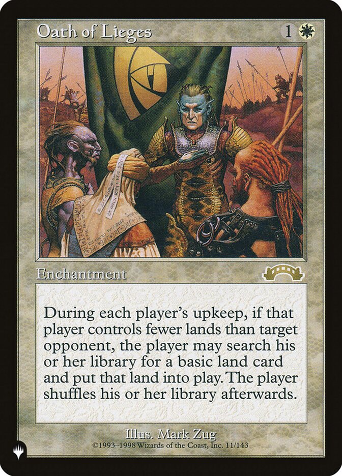 Oath of Lieges (The List)