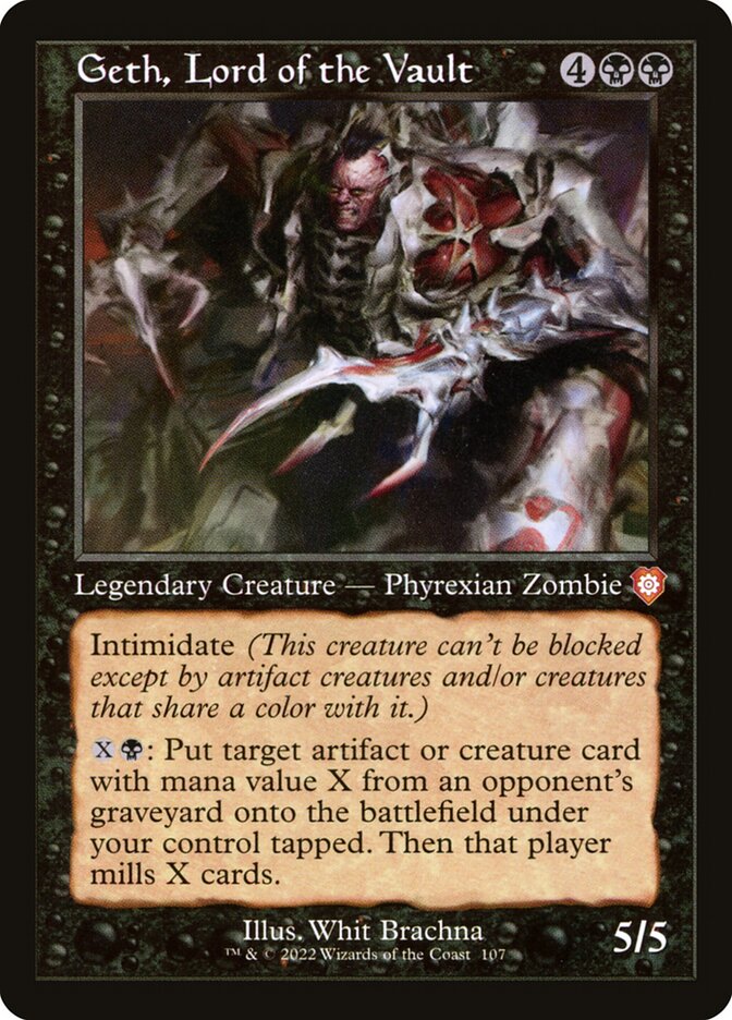 Geth, Lord of the Vault (The Brothers' War Commander)