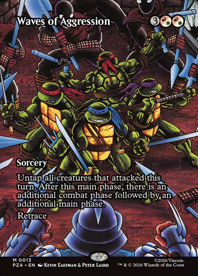 Waves of Aggression (Teenage Mutant Ninja Turtles Source Material)